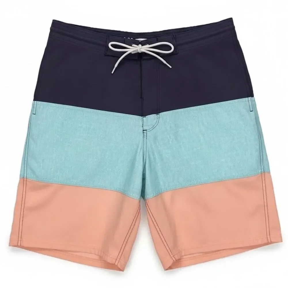 OLD NAVY CALIFORNIA Men's SWIM TRUNKS Blue Peach Size 34